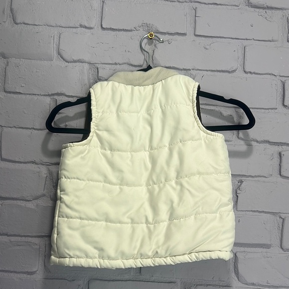 Wonderkids Cream and Brown Kids Vest - Picture 3 of 5